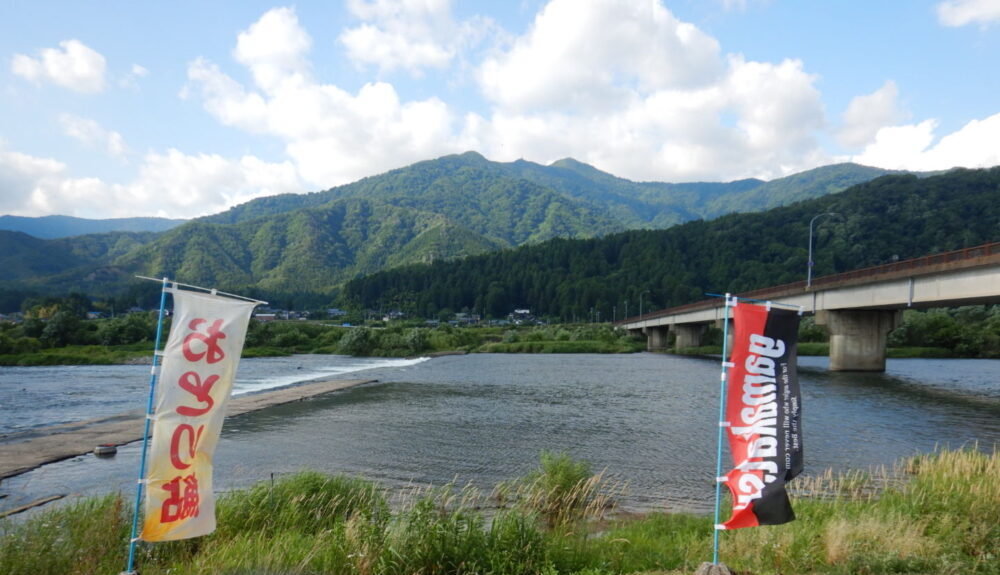 北島鮎大橋左岸側 おとり店
